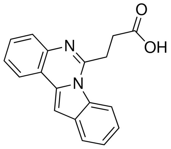 3-indolo[1,2-c]quinazolin-6-ylpropanoic acid