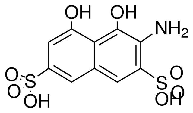 3-amino-4,5-dihydroxy-2,7-naphthalenedisulfonic acid