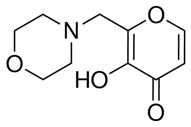 3-hydroxy-2-(4-morpholinylmethyl)-4H-pyran-4-one