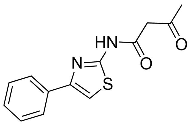 3-oxo-N-(4-phenyl-1,3-thiazol-2-yl)butanamide