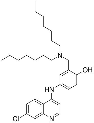 4-[(7-chloro-4-quinolinyl)amino]-2-[(diheptylamino)methyl]phenol