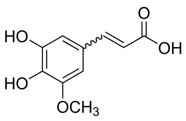 3,4-Dihydroxy-5-methoxycinnamic acid