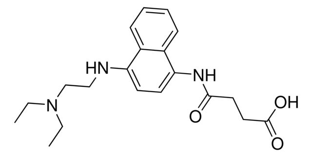 4-[(4-{[2-(Diethylamino)ethyl]amino}-1-naphthyl)amino]-4-oxobutanoic acid