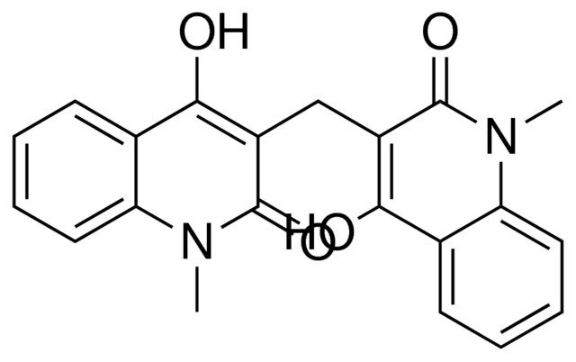 3,3'-methylenebis(4-hydroxy-1-methylquinolin-2(1H)-one)