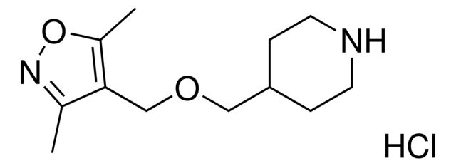 3,5-Dimethyl-4-((piperidin-4-ylmethoxy)methyl)isoxazole hydrochloride