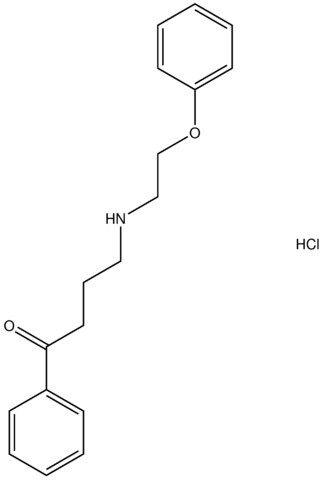 4-[(2-phenoxyethyl)amino]-1-phenyl-1-butanone hydrochloride