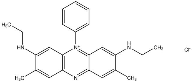 3,7-bis(ethylamino)-2,8-dimethyl-5-phenylphenazin-5-ium chloride