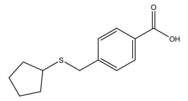 4-[(Cyclopentylsulfanyl)methyl]benzoic acid