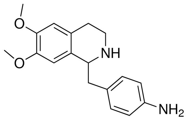 4-[(6,7-dimethoxy-1,2,3,4-tetrahydro-1-isoquinolinyl)methyl]aniline