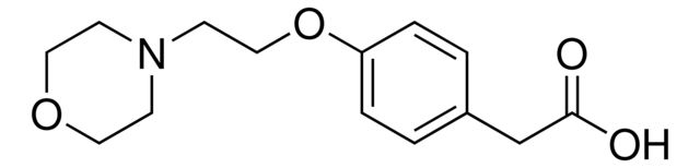 {4-[2-(4-Morpholinyl)ethoxy]phenyl}acetic acid