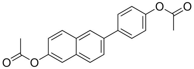 4-[6-(acetyloxy)-2-naphthyl]phenyl acetate