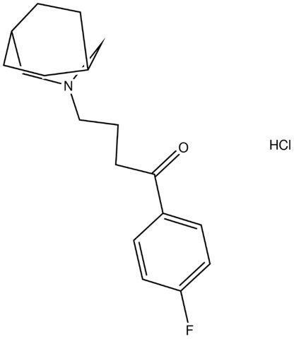 4-(3-azabicyclo[3.2.2]non-3-yl)-1-(4-fluorophenyl)-1-butanone hydrochloride