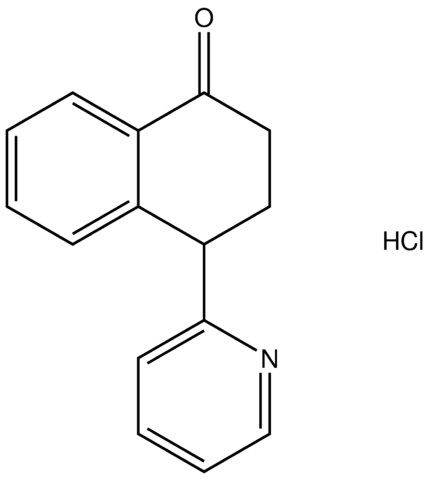 4-(2-pyridinyl)-3,4-dihydro-1(2H)-naphthalenone hydrochloride