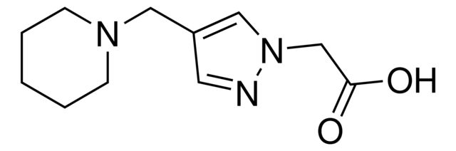 [4-(1-Piperidinylmethyl)-1H-pyrazol-1-yl]acetic acid