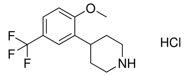 4-[2-Methoxy-5-(trifluoromethyl)phenyl]piperidine hydrochloride