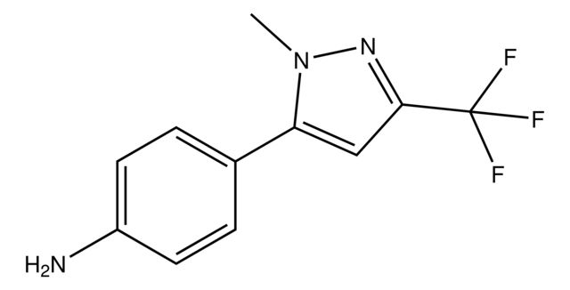 4-(1-Methyl-3-(trifluoromethyl)-1H-pyrazol-5-yl)aniline