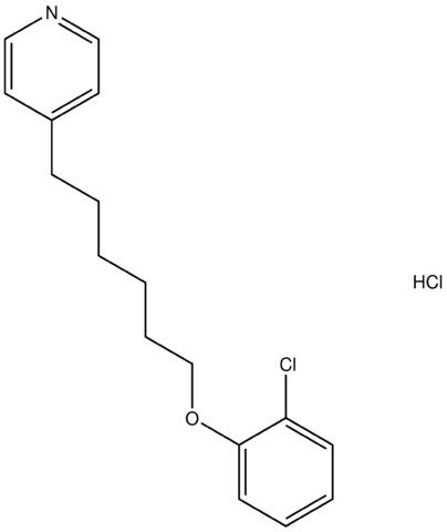 4-[6-(2-chlorophenoxy)hexyl]pyridine hydrochloride