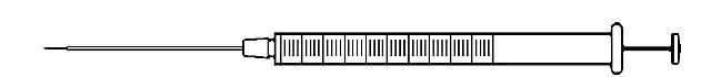 Hamilton<sup>®</sup> syringe, 1000 series GASTIGHT<sup>®</sup>, LTN (fixed needle)