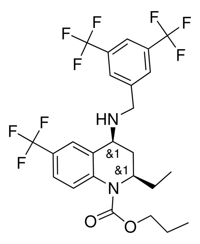 Propyl (2R,4S)-4-[[3,5-Bis(trifluoromethyl)benzyl]amino]-2-ethyl-6-(trifluoromethyl)-3,4-dihydro-1(2H)-quinolinecarboxylate