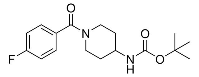 tert-Butyl 1-(4-fluorobenzoyl)-4-piperidinylcarbamate