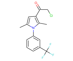 2-Chloro-1-[2,5-dimethyl-1-(3-trifluoromethyl-phenyl)-1H-pyrrol-3-yl]-ethanone