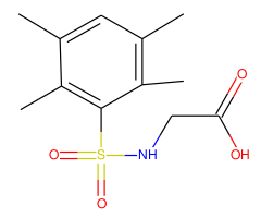 (2,3,5,6-Tetramethyl-benzenesulfonylamino)-acetic acid