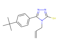 4-allyl-5-(4-tert-butylphenyl)-4H-1,2,4-triazole-3-thiol