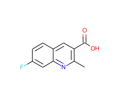 7-Fluoro-2-methylquinoline-3-carboxylic acid