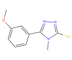 5-(3-methoxyphenyl)-4-methyl-4H-1,2,4-triazole-3-thiol