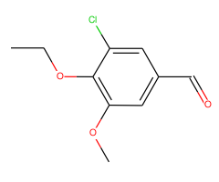 3-chloro-4-ethoxy-5-methoxybenzaldehyde