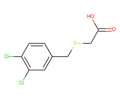 [(3,4-dichlorobenzyl)thio]acetic acid