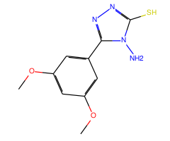 4-amino-5-(3,5-dimethoxyphenyl)-4H-1,2,4-triazole-3-thiol