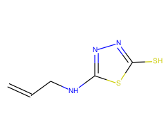 5-(allylamino)-1,3,4-thiadiazole-2-thiol