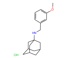 N-(3-methoxybenzyl)adamantan-1-amine hydrochloride