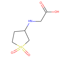 [(1,1-dioxidotetrahydrothien-3-yl)amino]acetic acid