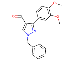 1-benzyl-3-(3,4-dimethoxyphenyl)-1H-pyrazole-4-carbaldehyde