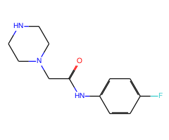 N-(4-fluorophenyl)-2-piperazin-1-ylacetamide