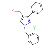 1-(2-chlorobenzyl)-3-phenyl-1H-pyrazole-4-carbaldehyde