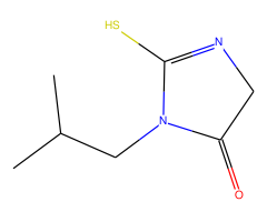 3-isobutyl-2-mercapto-3,5-dihydro-4H-imidazol-4-one