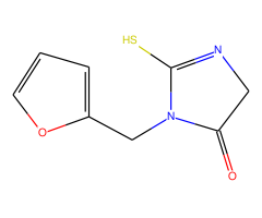 3-(2-furylmethyl)-2-mercapto-3,5-dihydro-4H-imidazol-4-one