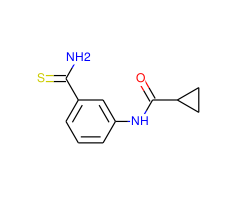 N-[3-(aminocarbonothioyl)phenyl]cyclopropanecarboxamide