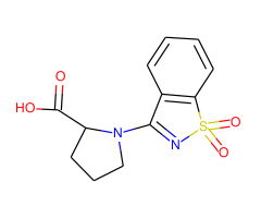 1-(1,1-dioxido-1,2-benzisothiazol-3-yl)pyrrolidine-2-carboxylic acid