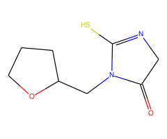 2-mercapto-3-(tetrahydrofuran-2-ylmethyl)-3,5-dihydro-4H-imidazol-4-one