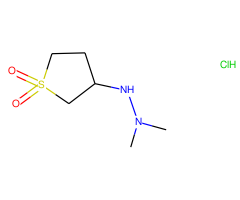 2-(1,1-dioxidotetrahydrothien-3-yl)-1,1-dimethylhydrazine hydrochloride