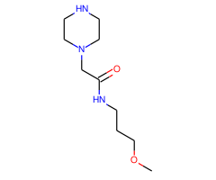 N-(3-methoxypropyl)-2-piperazin-1-ylacetamide