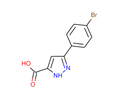 3-(4-bromophenyl)-1H-pyrazole-5-carboxylic acid