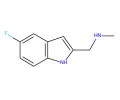 [(5-fluoro-1H-indol-2-yl)methyl]methylamine methanesulfonate