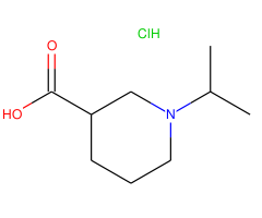 1-isopropyl-3-piperidinecarboxylic acid hydrochloride