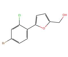 [5-(4-bromo-2-chlorophenyl)-2-furyl]methanol