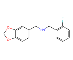 (1,3-benzodioxol-5-ylmethyl)(2-fluorobenzyl)amine hydrobromide